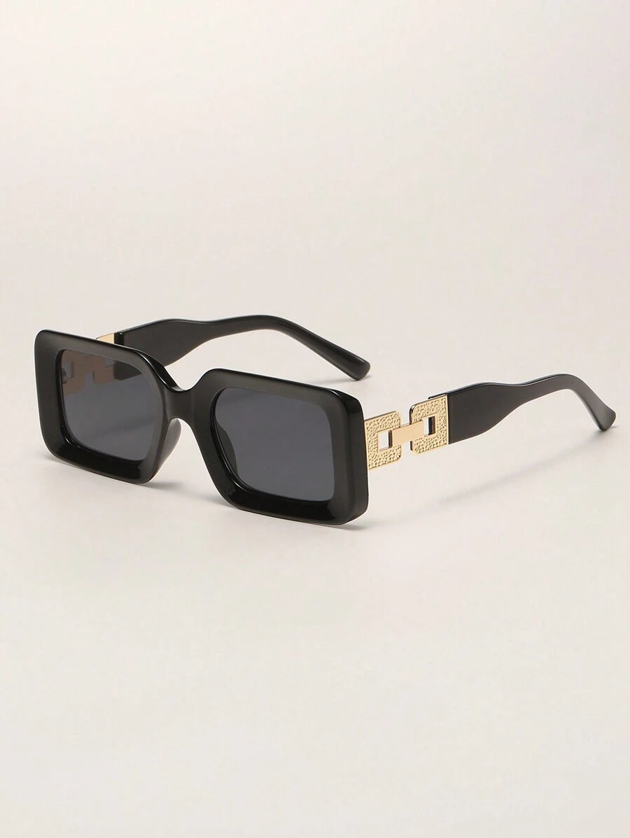 Gafas de sol vintage de marco grueso y grande