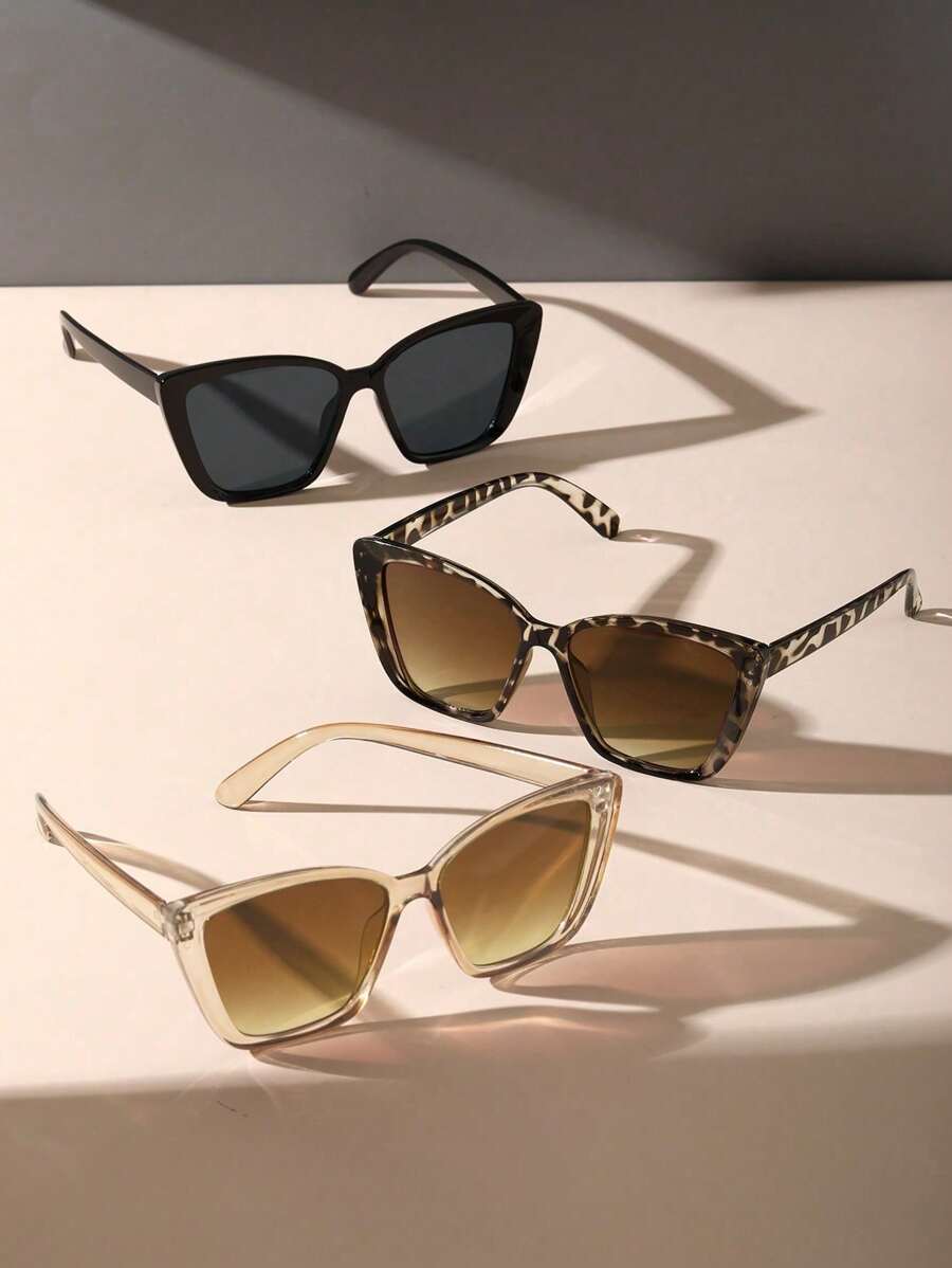 gafas de mujer con montura en forma de ojo de gato