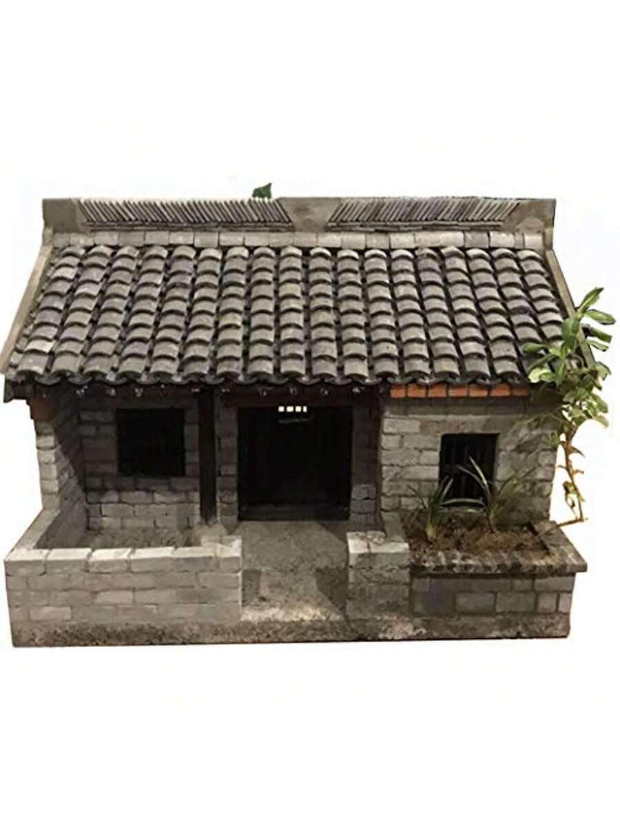 50 piezas Ladrillos grises en miniatura