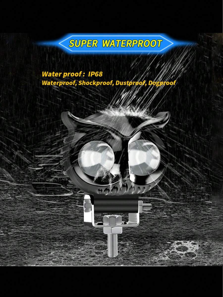 Faros LED auxiliares para motocicleta