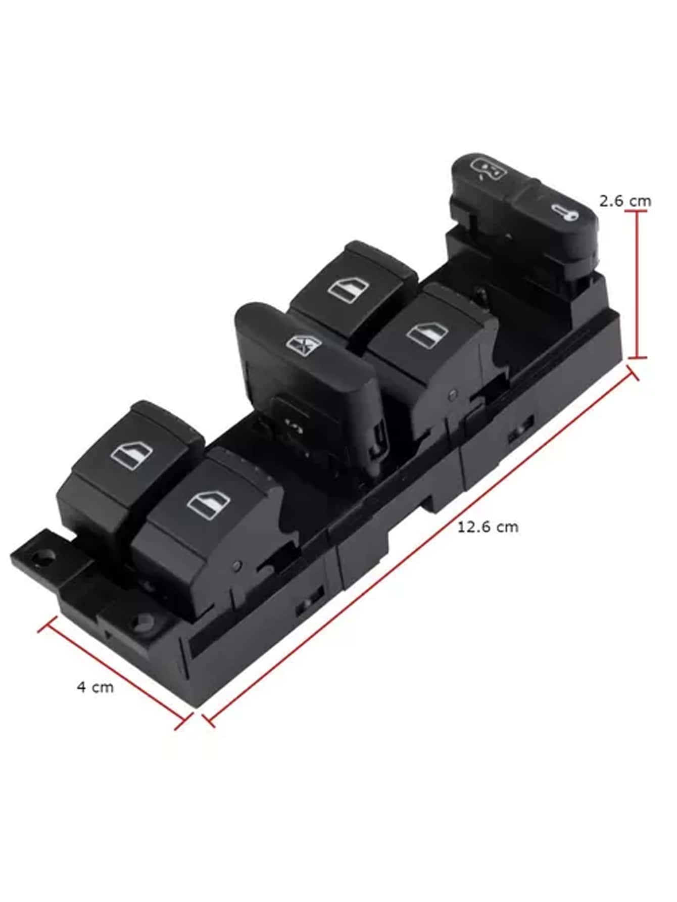 Botonera Ventana Switch Puerta Control Vidrios VW Jetta Clasico MK4 Golf Passat Bora 1J4959857D