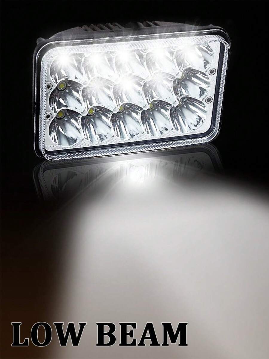Faros LED luces delanteras rectangular