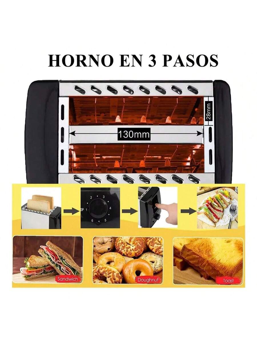 Tostadora de Pan Electrico