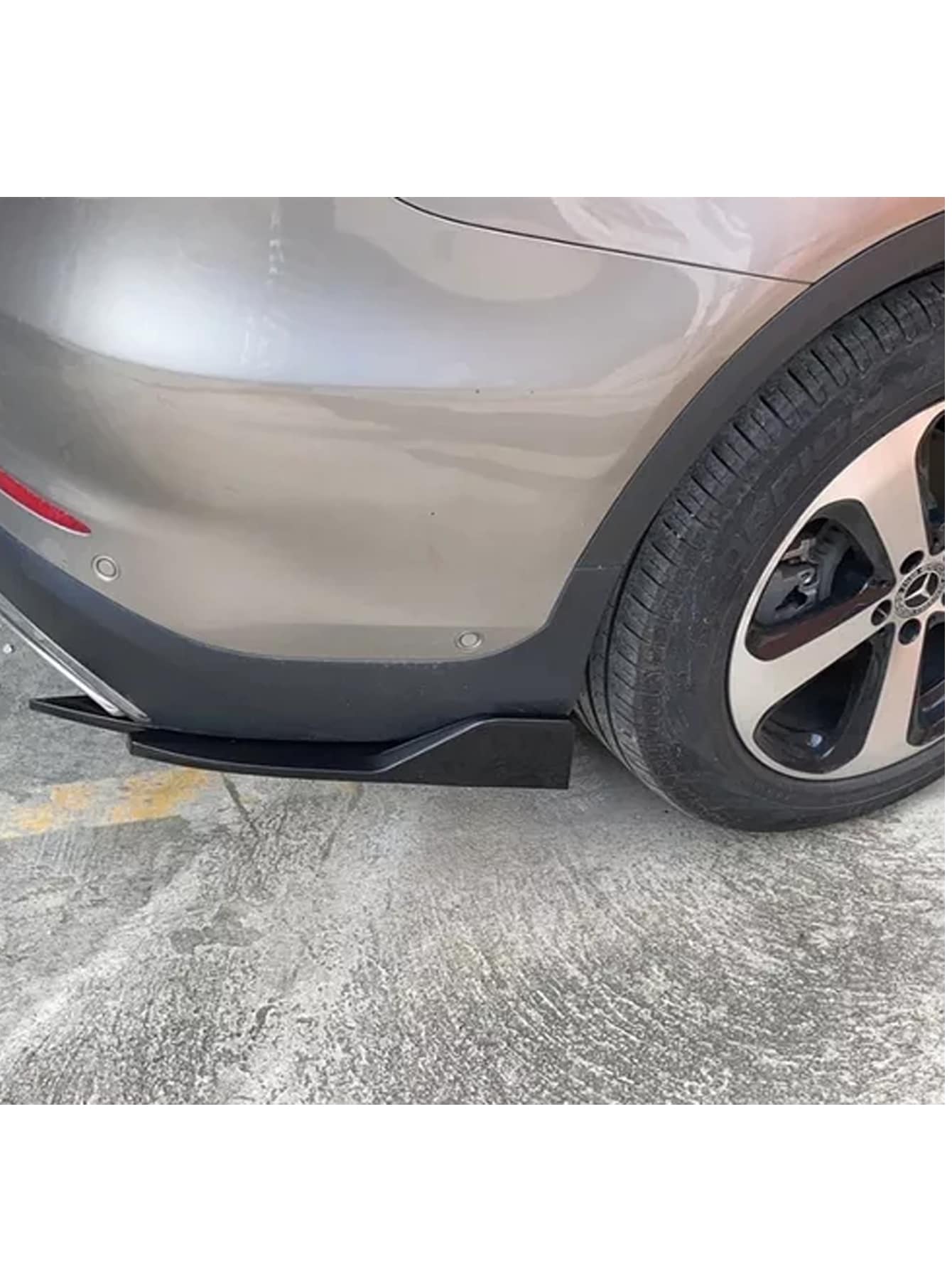 Esquinero Daga 48cm Trasero Decorativo Universal Auto Tuning