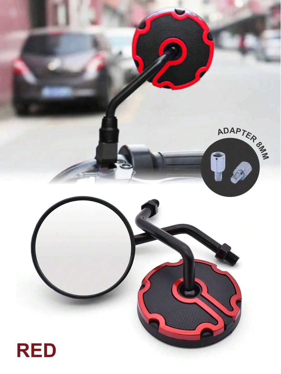 Espejos retrovisores para scooter motocicleta bicicleta eléctrica universales