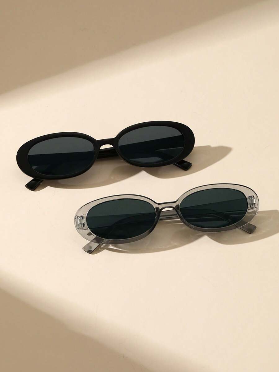 gafas con estampado de leopardo y marcos geométricos multicolor
