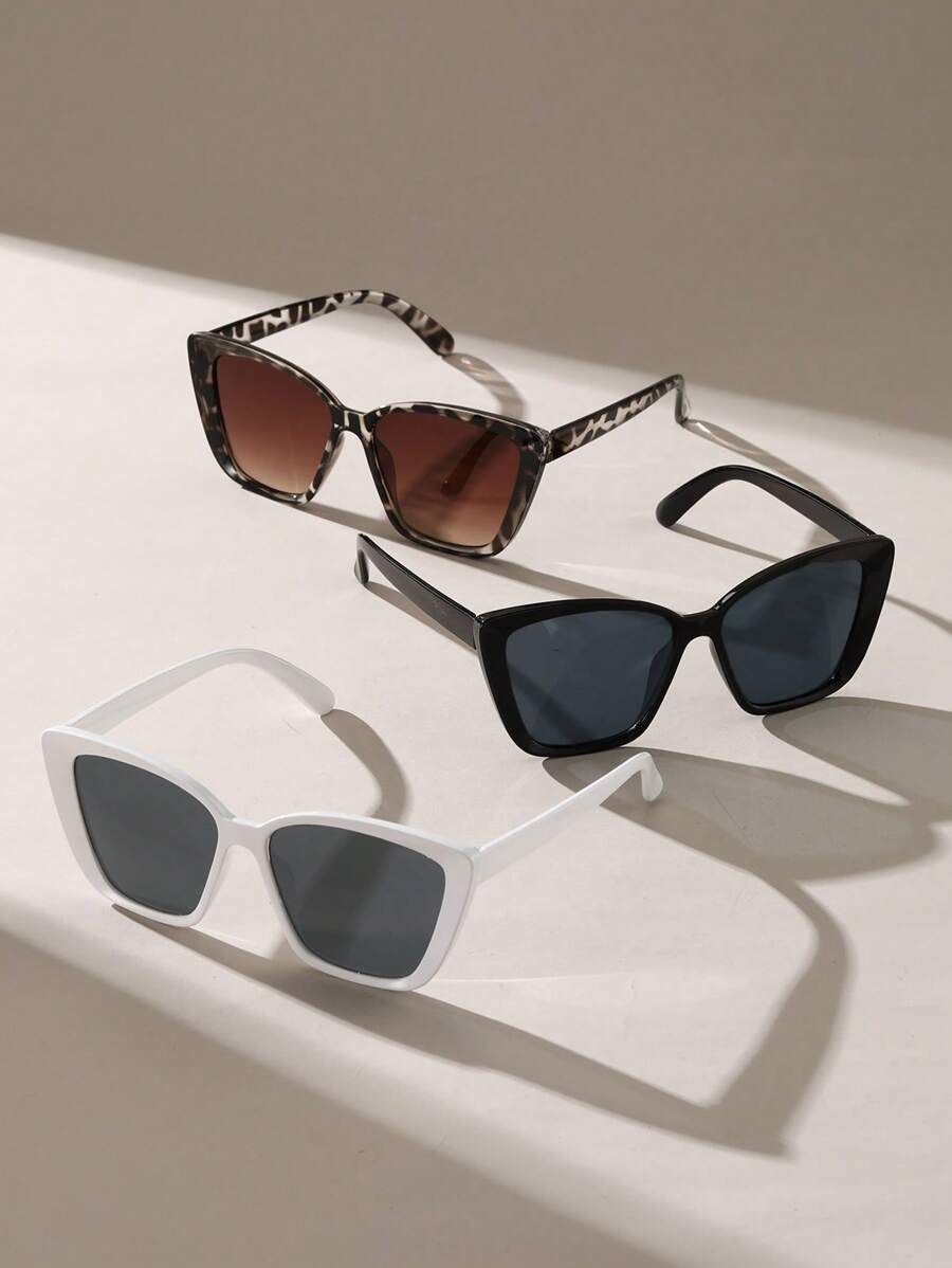 gafas de mujer con montura en forma de ojo de gato