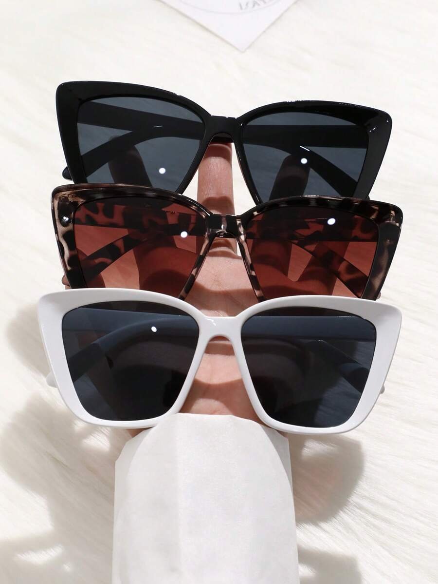 gafas de mujer con montura en forma de ojo de gato