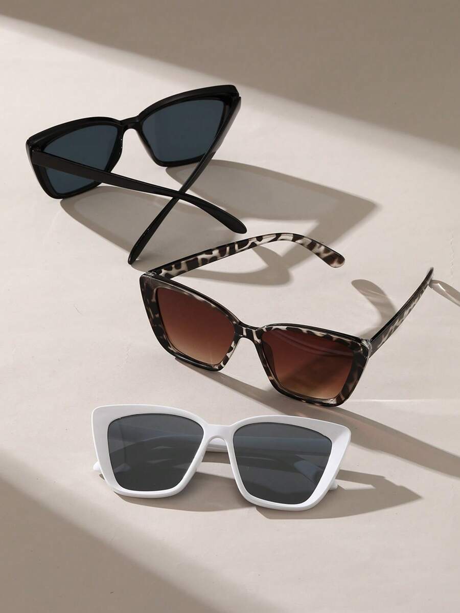 gafas de mujer con montura en forma de ojo de gato