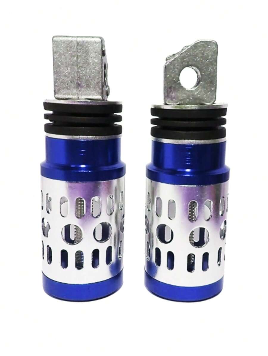 Posapies traseros de pasajeros estribos de aluminio para motocicleta
