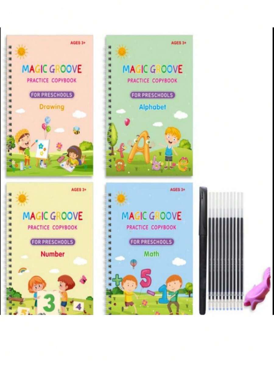 SET 4 libros de aprendizaje