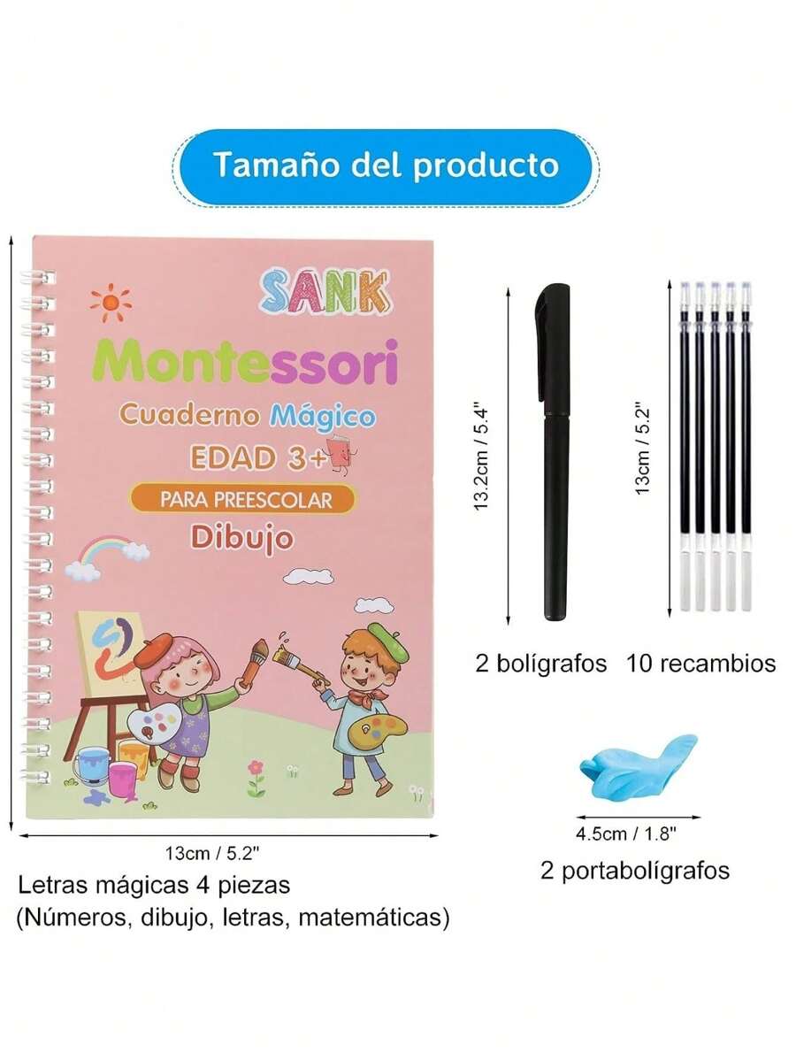 SET 4 libros de aprendizaje
