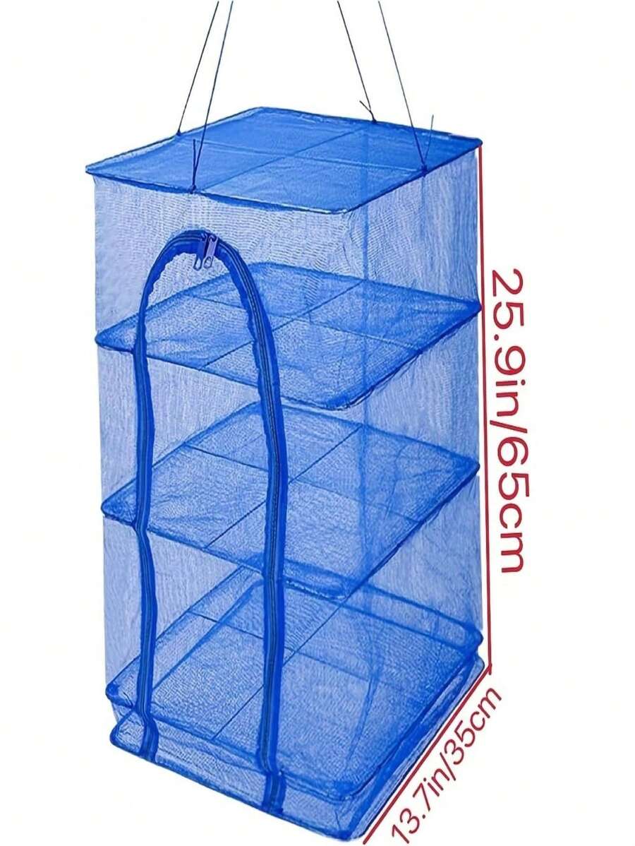 Estante para secar plegable para camarones, pescado, verduras y hierbas