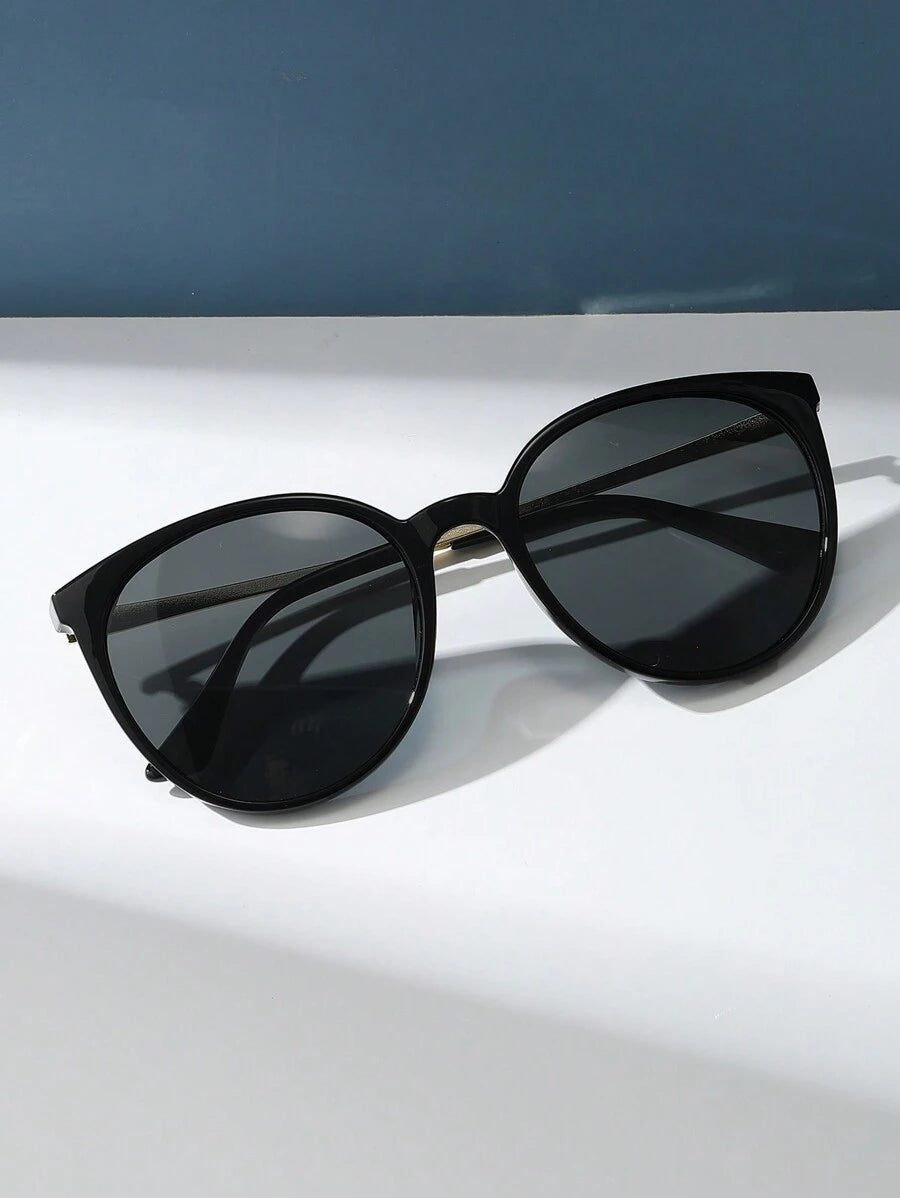 gafas de sol unisex retro de metal redondas