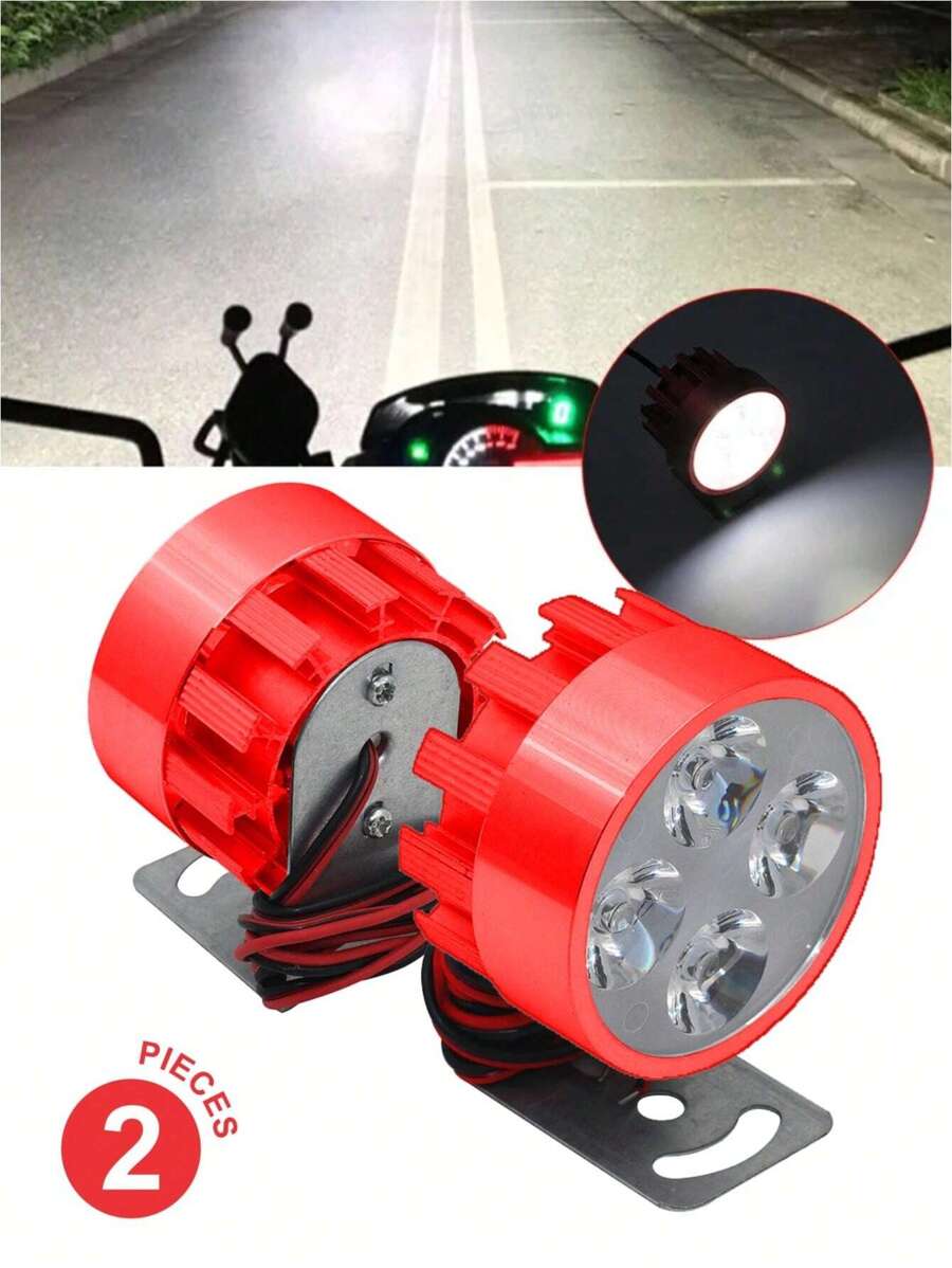 luces delanteras luz de niebla para motocicleta
