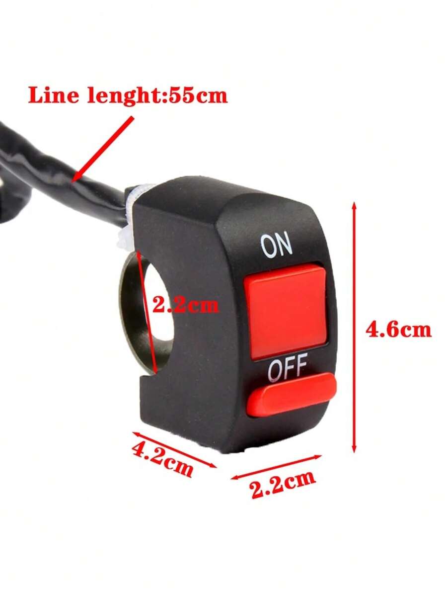 Switch interruptor cortacorriente para manilar de motocicleta