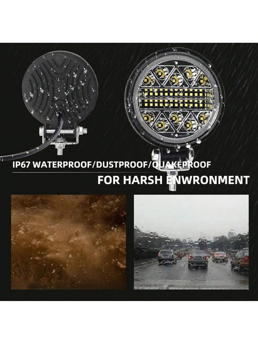 Faros auxiliares Redondos para coche moto