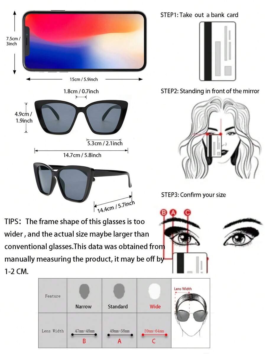 Gafas de moda de ojo de gato para mujer