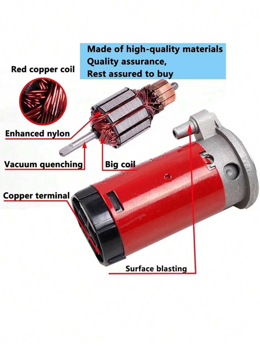 Bocina claxon trompetas eléctrica 180DB para coche