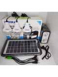 Kit solar camping luz solar portátil con foco