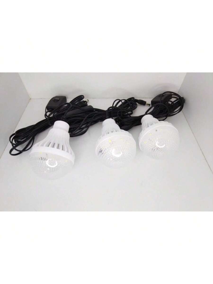 Kit solar camping luz solar portátil con foco