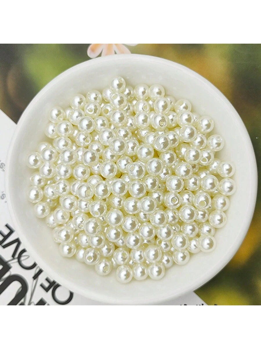 250g/Paquete Cuentas de perlas ABS falsas