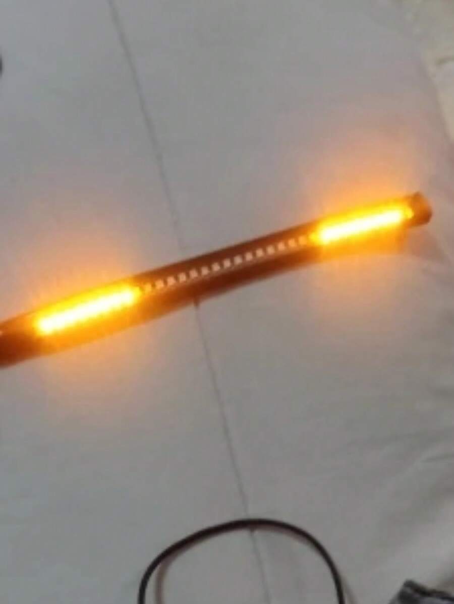 Tira de LED flexible luz trasera universal para motocicleta