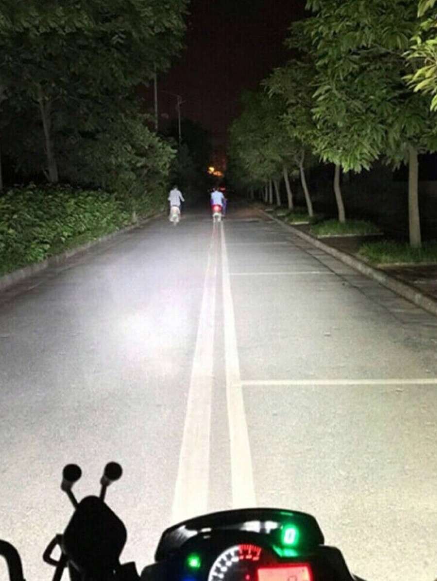 Faros Led cuadrados auxiliares para coche universales
