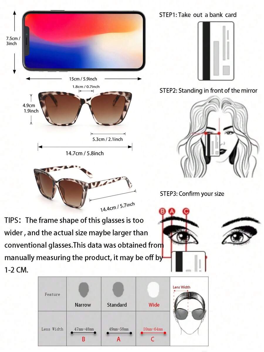 Gafas de moda de ojo de gato para mujer