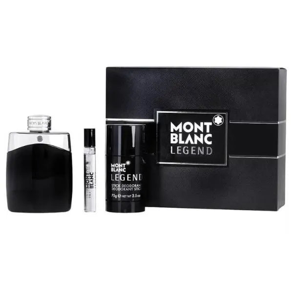 Mont Blanc Legend Gift Set For Men Eau de toilette 100 ml