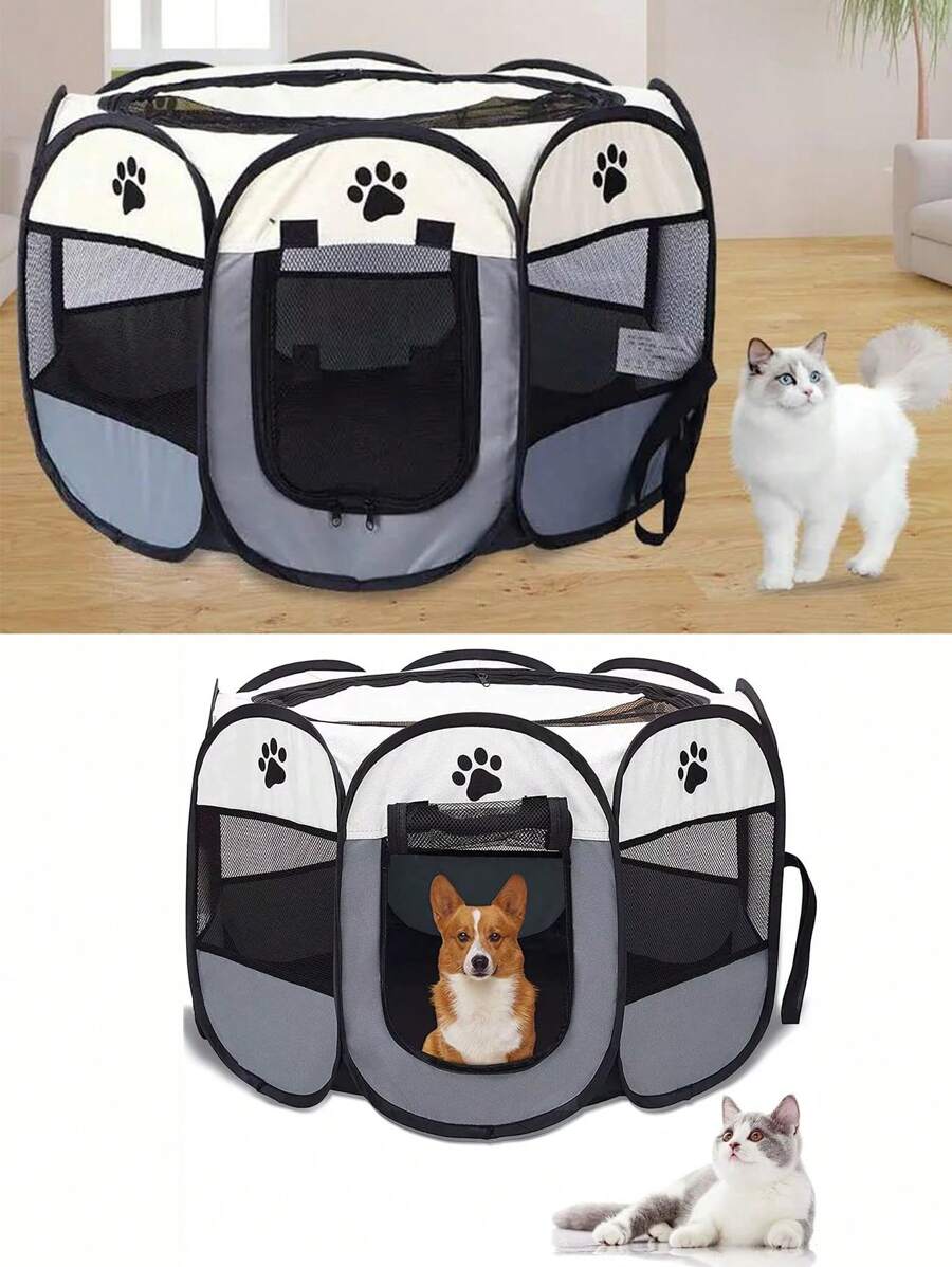 Casa Corral Para Mascotas Perros