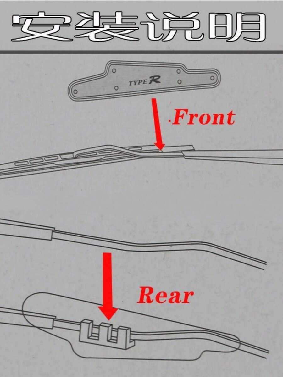 separador aerodinamico para limpiaparabrisas de coche