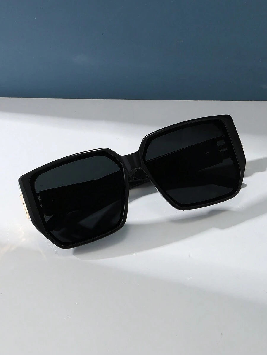 Gafas de sol vintage de marco grueso y grande