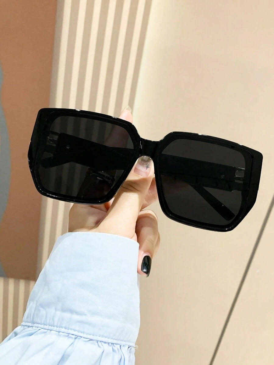 Gafas de sol vintage de marco grueso y grande