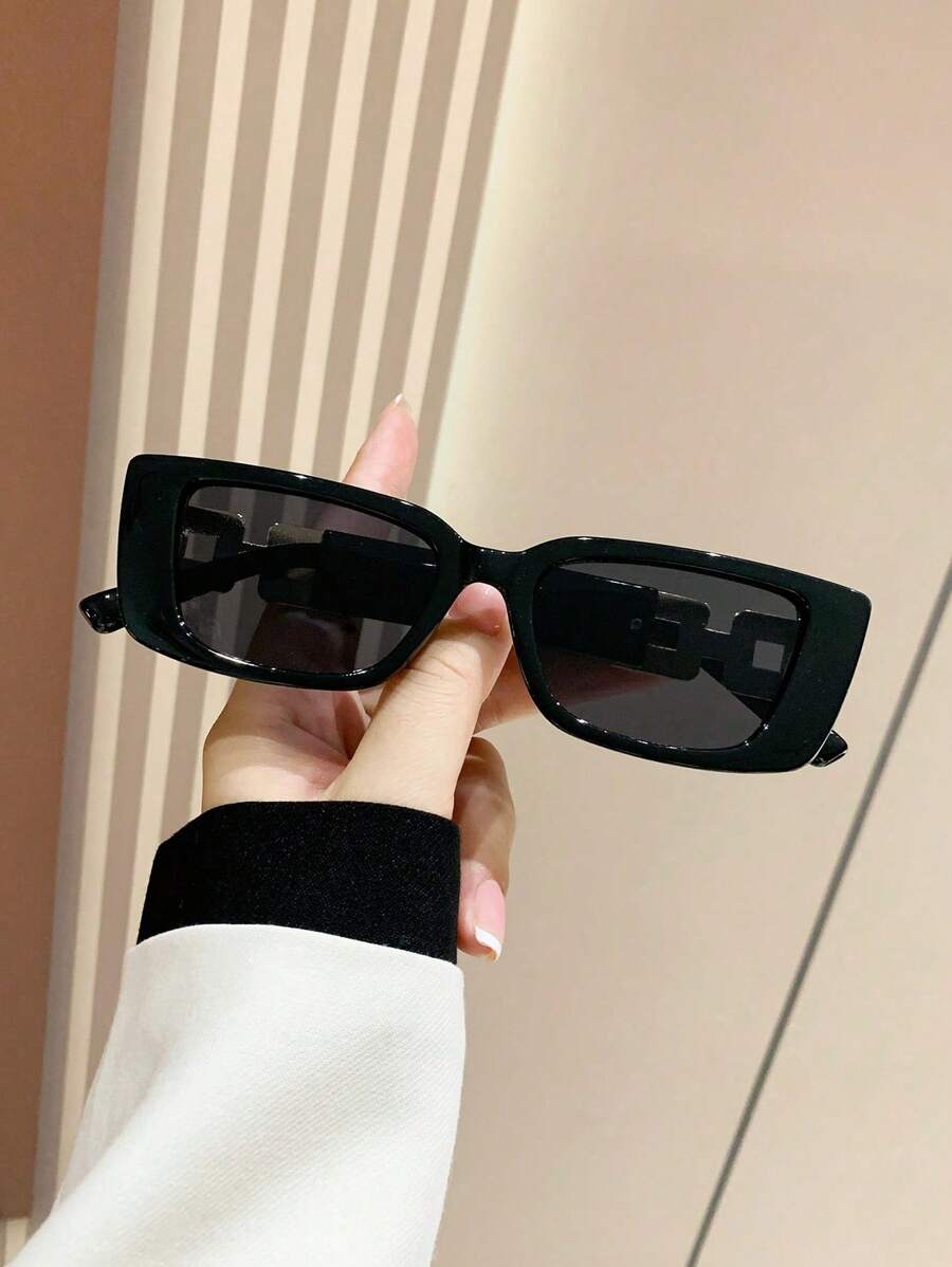 Gafas de sol vintage de marco grueso y grande