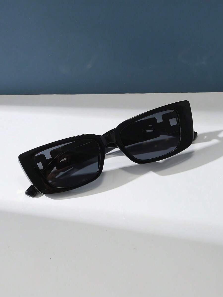 Gafas de sol vintage de marco grueso y grande