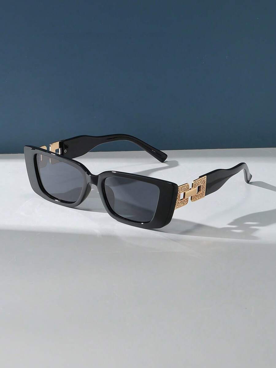 Gafas de sol vintage de marco grueso y grande