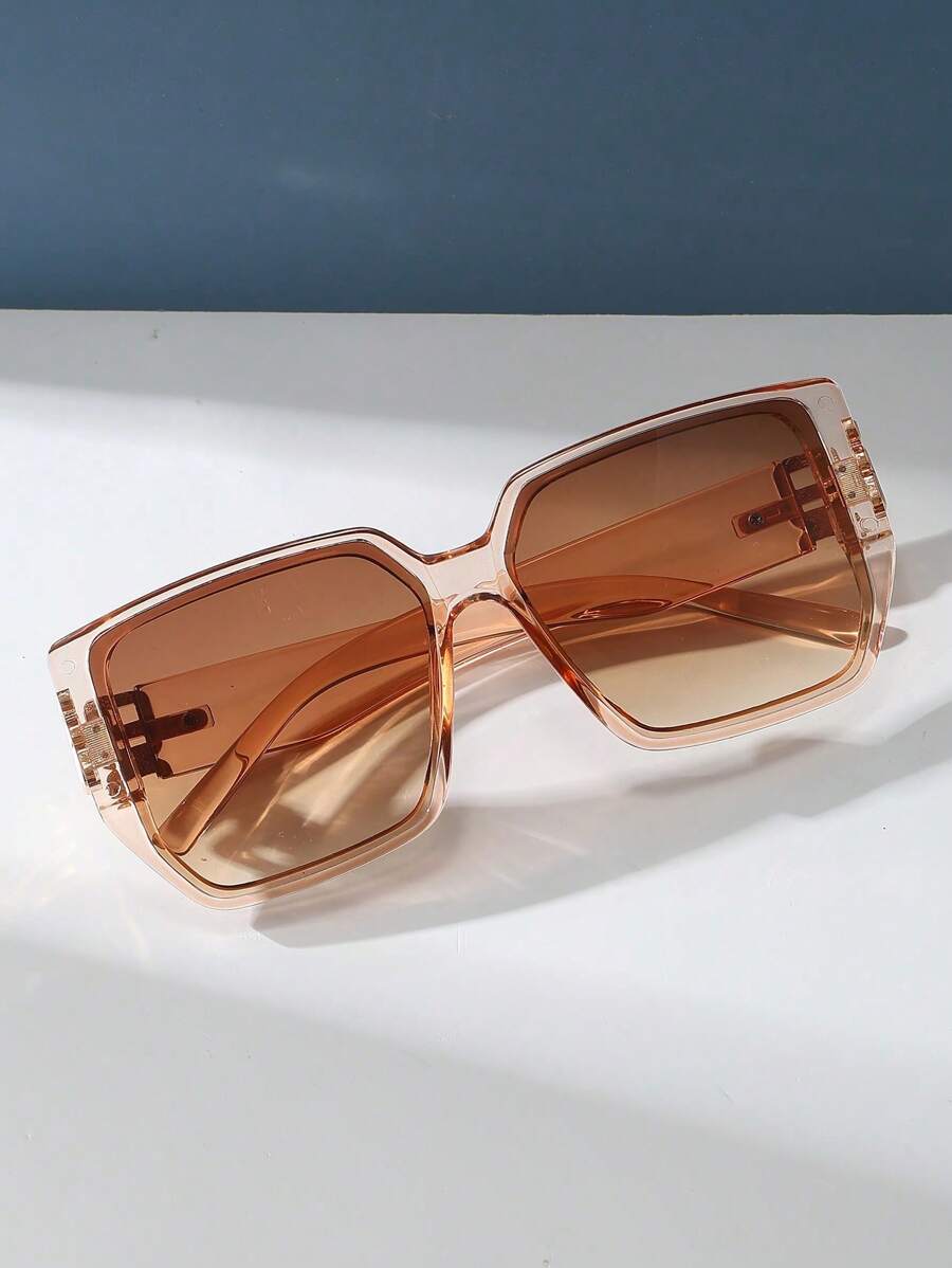 Gafas de sol vintage de marco grueso y grande