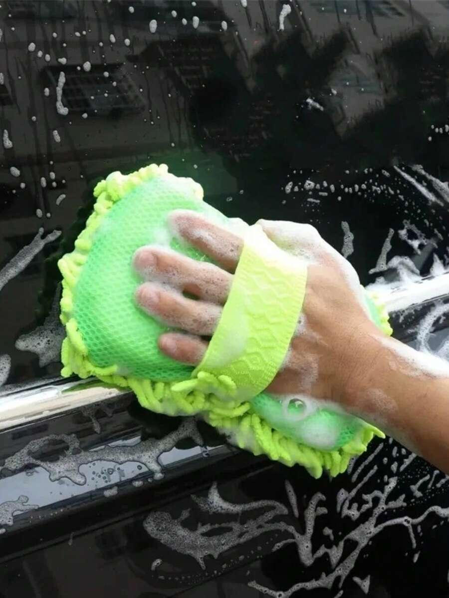 Esponja de microfibra extrasuave para lavado de coches
