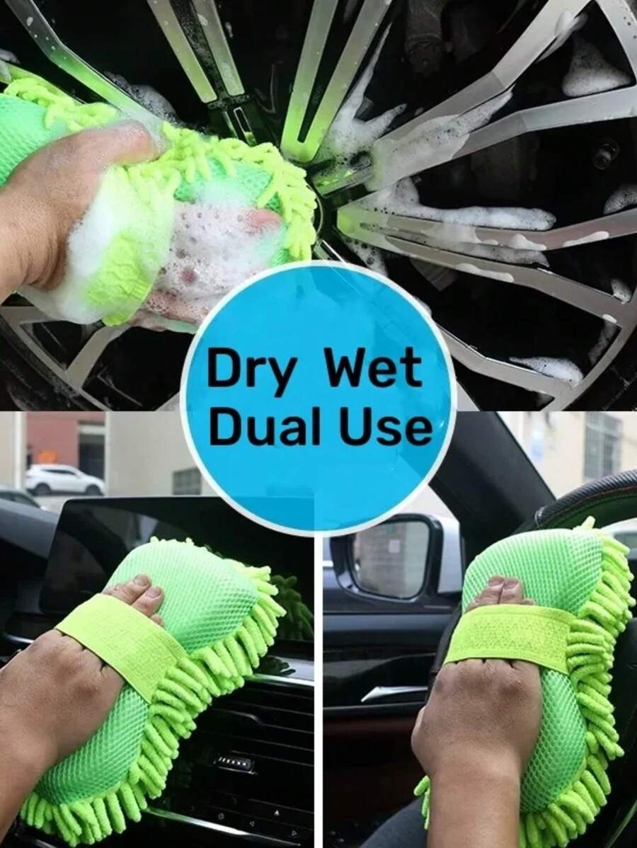Esponja de microfibra extrasuave para lavado de coches