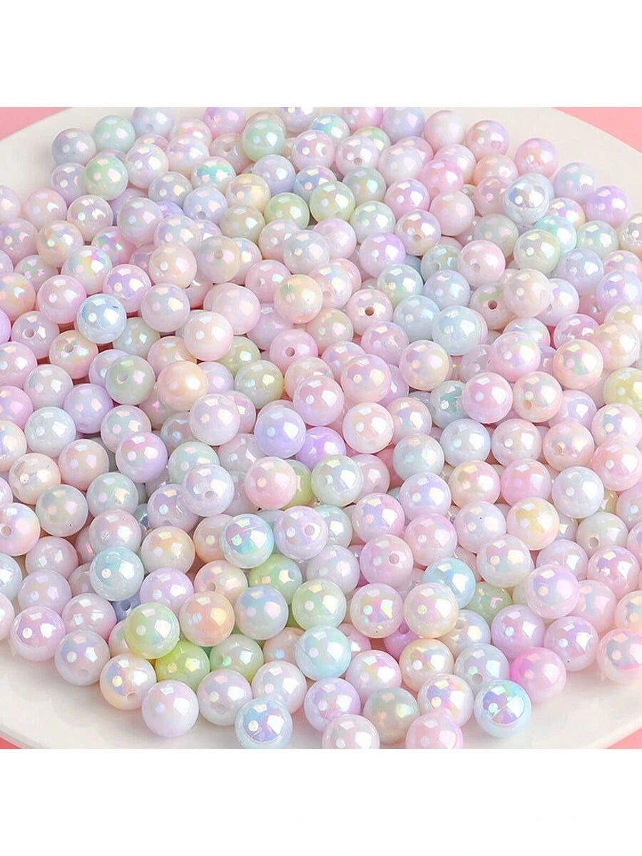 Piezas De Cuentas De Acrílico De Colores
