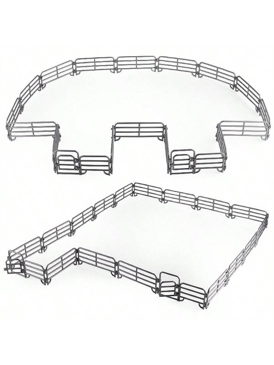 20 piezas Conjunto de valla realista