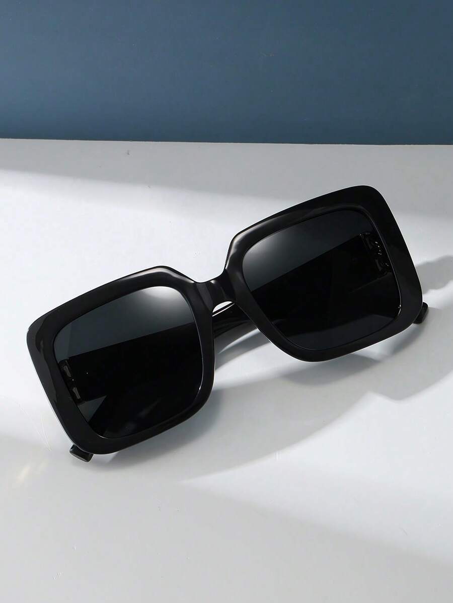 Gafas de sol vintage de marco grueso y grande