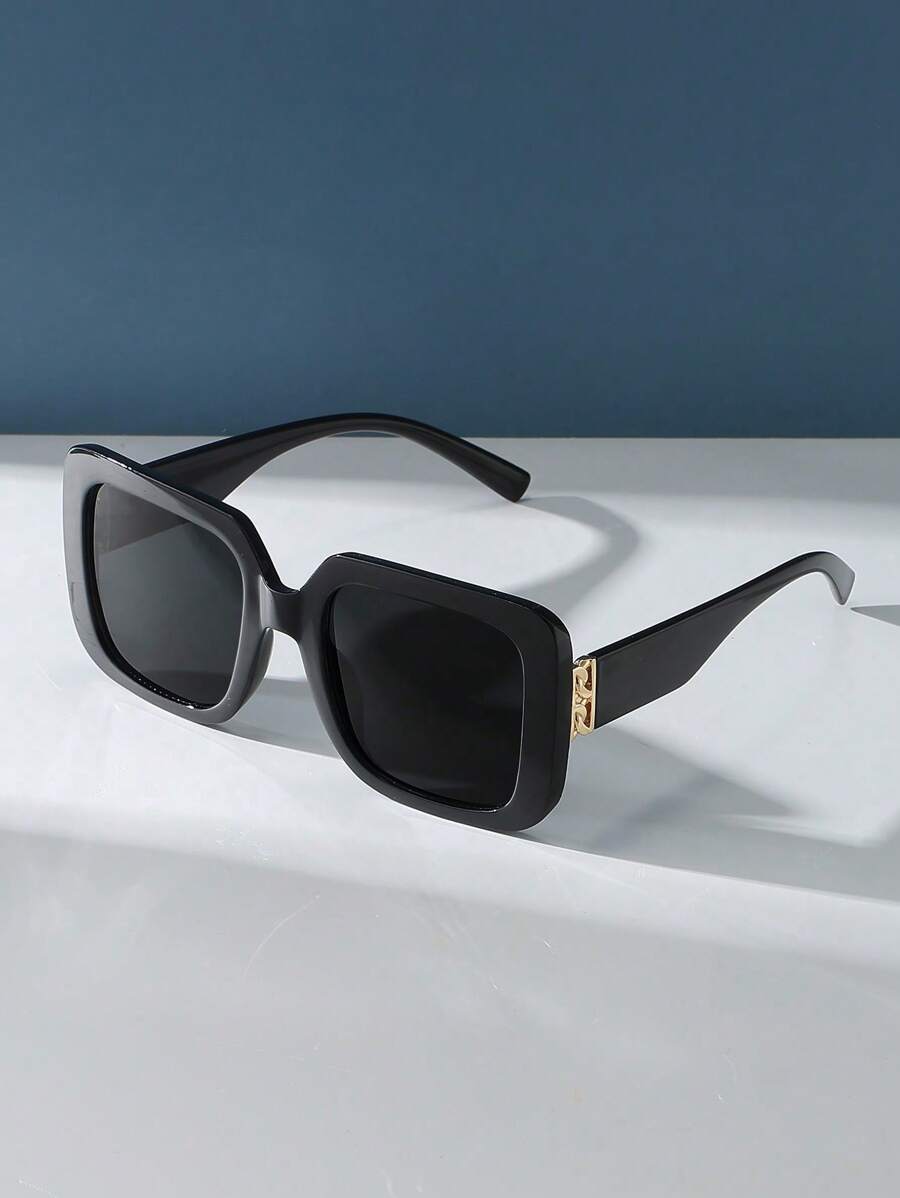 Gafas de sol vintage de marco grueso y grande