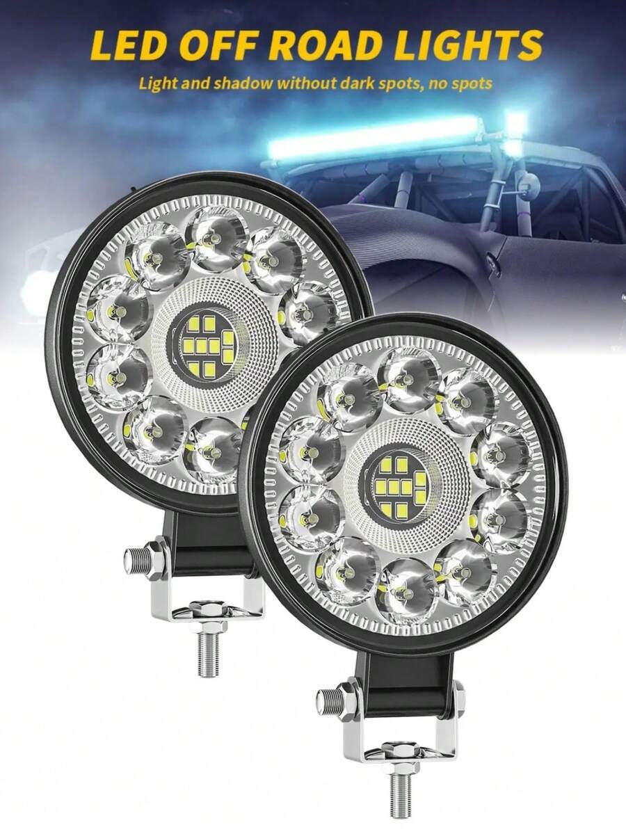 Faros LED Luces delanteras para coche o moto