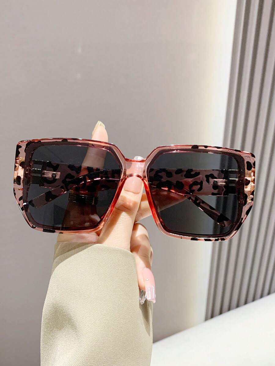 Gafas de sol vintage de marco grueso y grande