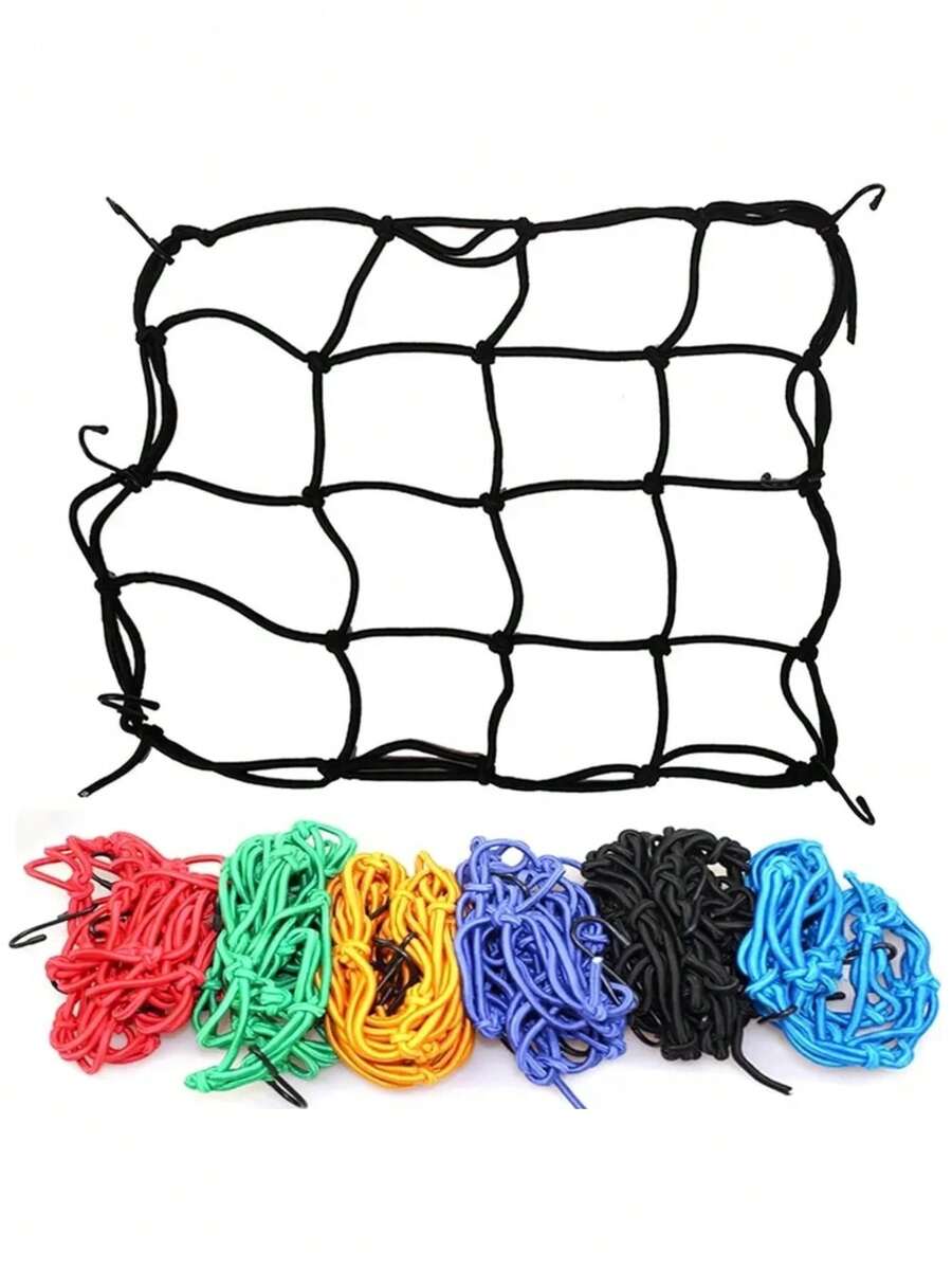 Malla portaequipaje red de 40X40CM para motocicleta