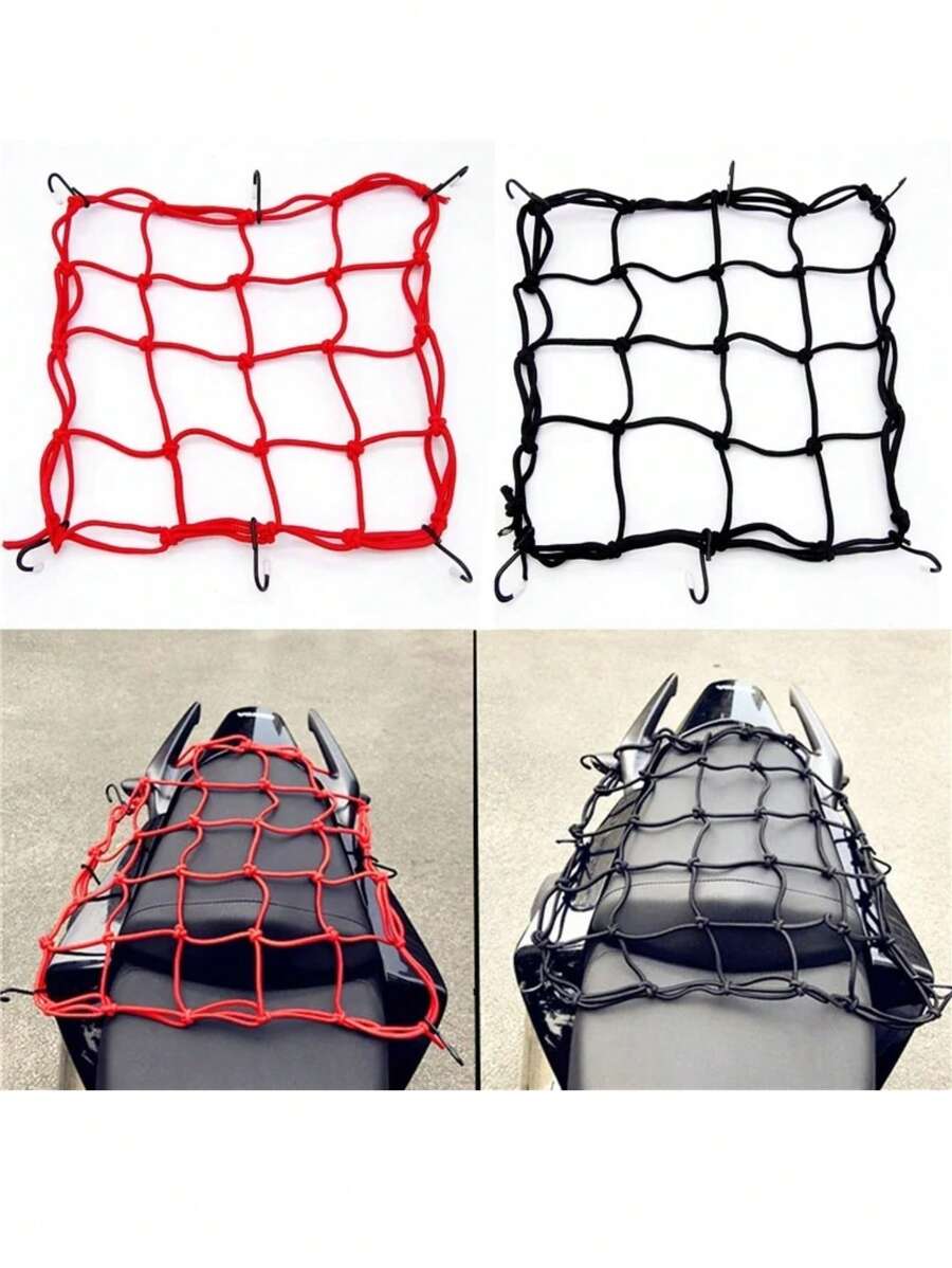 Malla portaequipaje red de 40X40CM para motocicleta