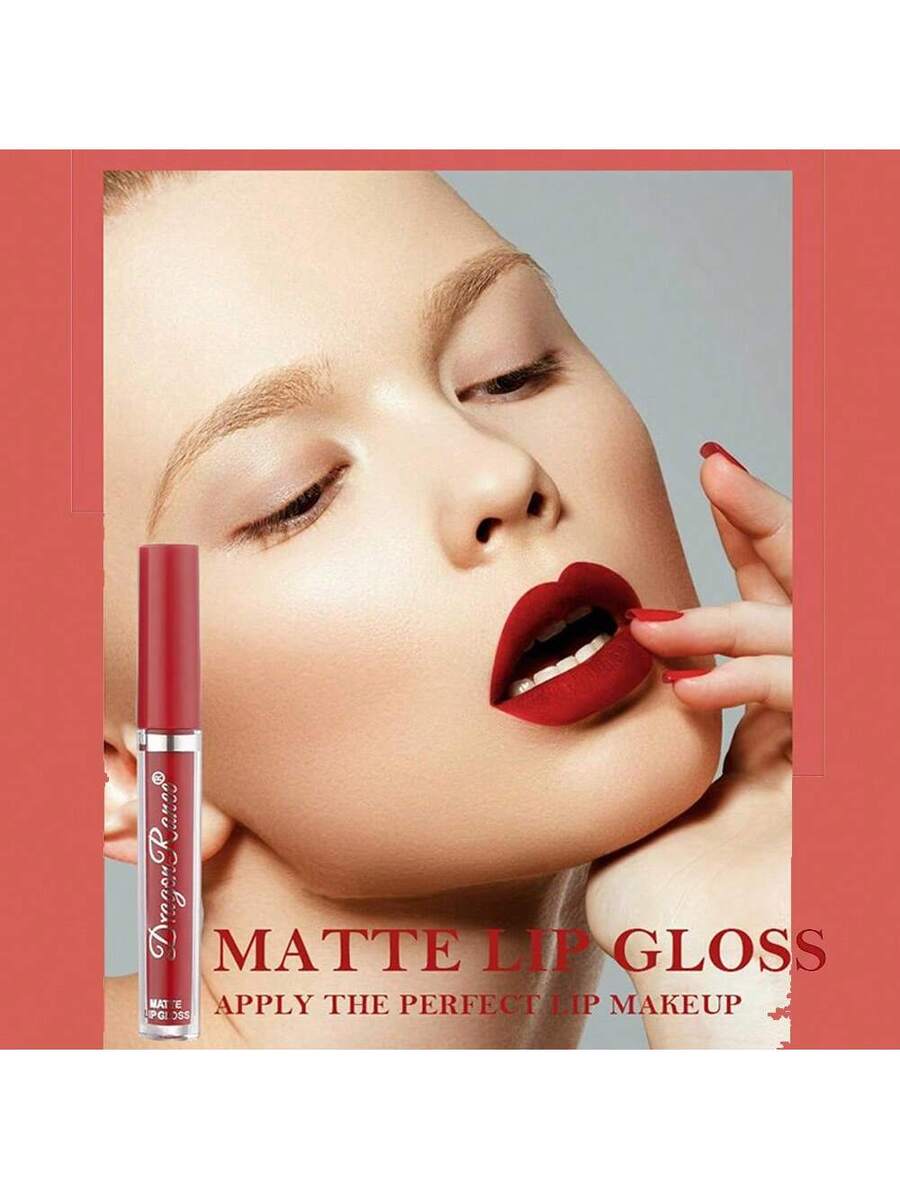 Juego de brillo de labios mate de 3 piezas
