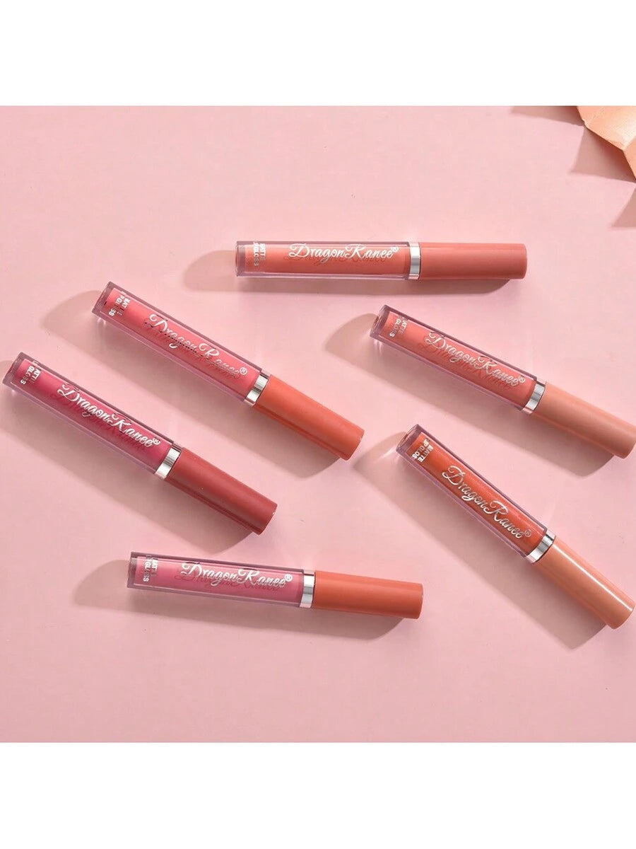 Juego de brillo de labios mate de 3 piezas